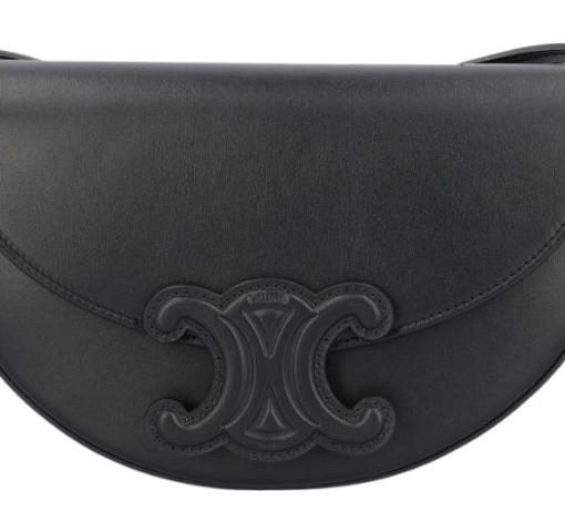 셀린느 스무스 카프스킨 베사체 레더 트리옹프 블랙(L22.55*W6*H13.5cm)
