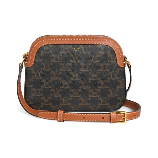 CELINE 소가죽 카메라 가방, <브랜드_1> E 어깨 크로스백 S 여성 타우니(L20*W5*H15cm)