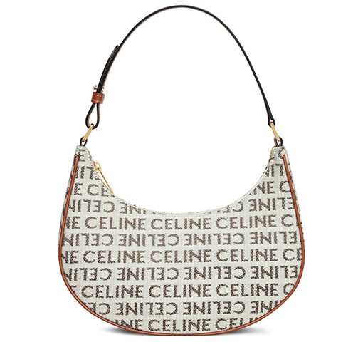 셀린느 올오버 텍스타일 아바 백 내츄럴 탄(L23*W6*H13.5cm)