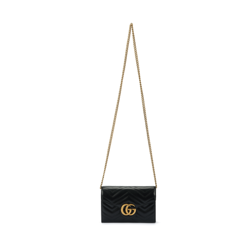 구찌 GG 마몬트 숄더백 여성(L20*W6*H13cm)