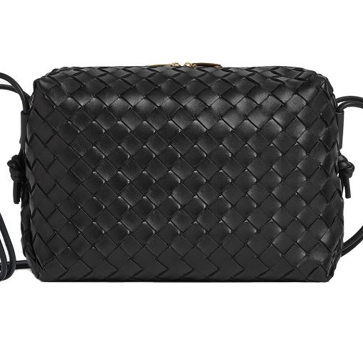 보네카 베네타 루프 크로스바디백 블랙(L25*W11*H18cm)