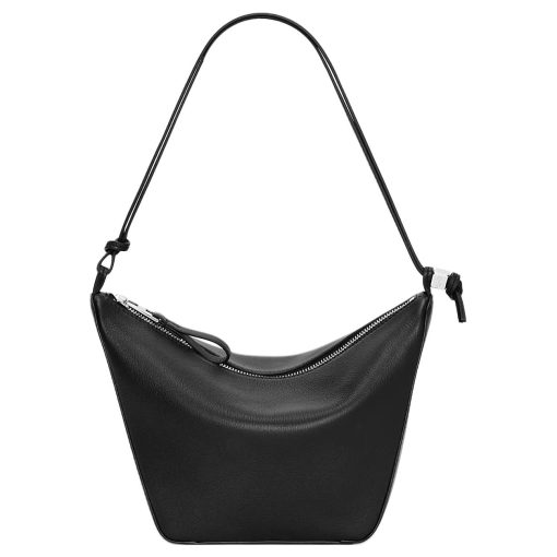 로에베 미니 해먹 호보 백 인 클래식 카프스킨 블랙(L28*H9.5*W17cm)