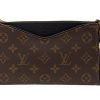 LOUIS VUITTON 팔라스 소가죽 휴대용 크로스백, 숄더 백 레귤러 여성 브라운(L22*W5*H13cm)