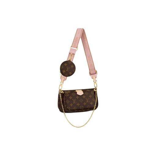 루이비통 멀티 포쉐트 악세수아 모노그램 라이트 핑크(L24*W4*H13.5cm)