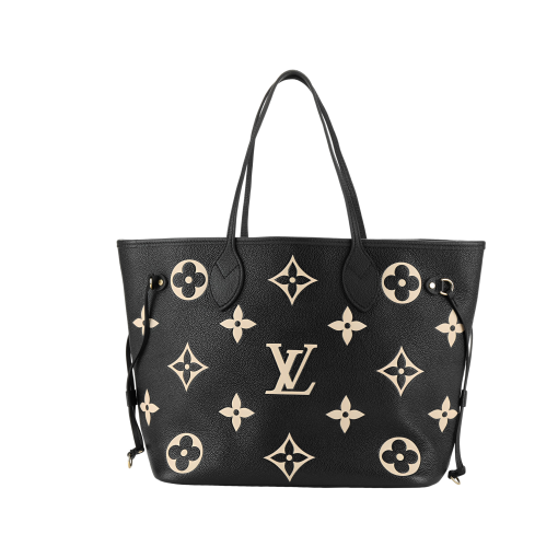 루이비통 네버풀 Mm 모노그램 앙프렝뜨 블랙 베이지(L31*W14*H28cm)