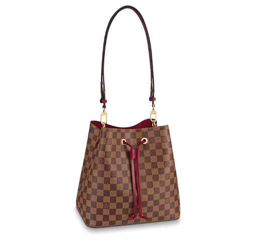 LOUIS VUITTON NOE 가죽 버킷 백, 휴대용 크로스백, 숄더 백 여성(L26*W17.5*H26cm)