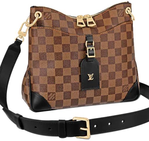 LOUIS VUITTON 오데온 캔버스 숄더백 여성 브라운(L24.8*W8.8*H28cm)