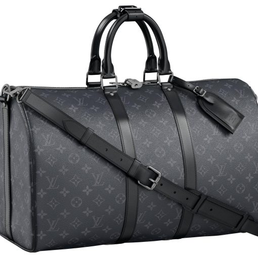 LOUIS VUITTON 키폴 코팅 캔버스 여행 백, <브랜드_1>e 어깨 크로스백, 핸드백 남성 그레이(L45*W20*H27cm)