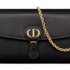 디올 바비 이스트 웨스트 체인 파우치 스무스 카프스킨 블랙(L21.5*W4*H12cm)
