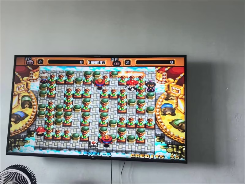 무선 오락실 게임기 20000종 HDMI 레트로 게임기 가정용 고전 게임기 64G 한국어 지원 photo review