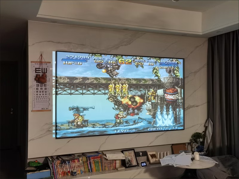 무선 오락실 게임기 20000종 HDMI 레트로 게임기 가정용 고전 게임기 64G 한국어 지원 photo review