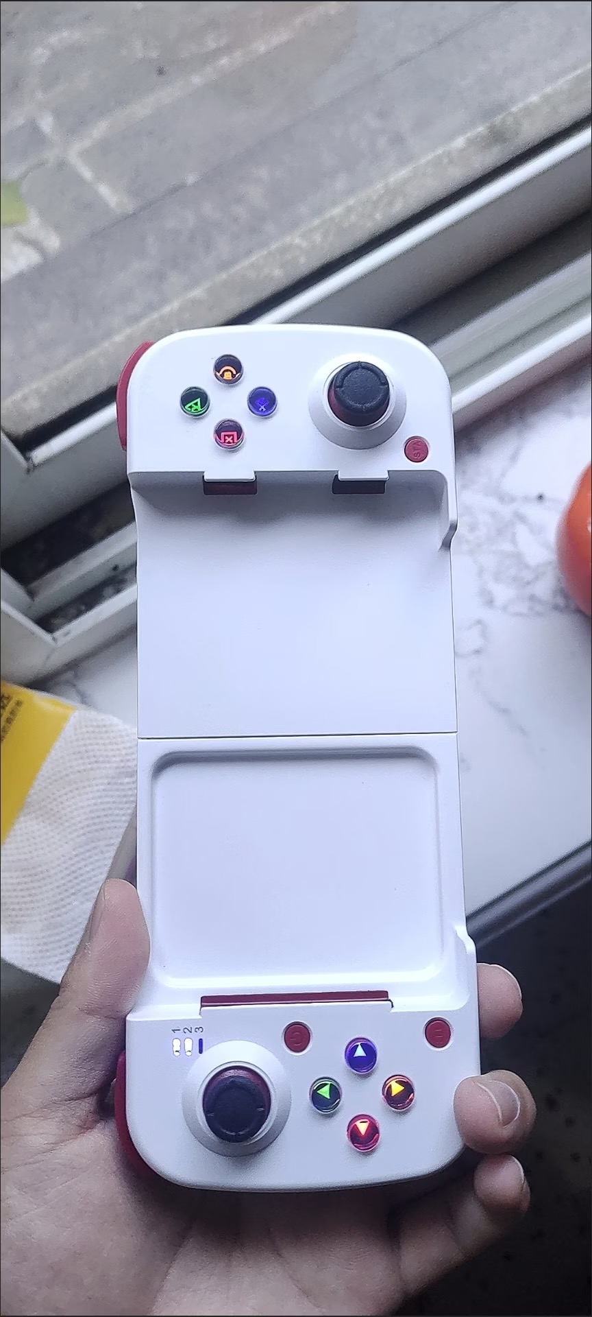 D3 확장형 모바일 게임패드 안드로이드 iOS 호환 블루투스 무선 게임 컨트롤러 범용 게이밍 조이스틱 photo review