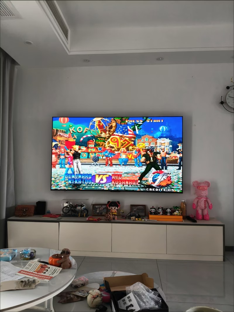 무선 오락실 게임기 20000종 HDMI 레트로 게임기 가정용 고전 게임기 64G 한국어 지원 photo review