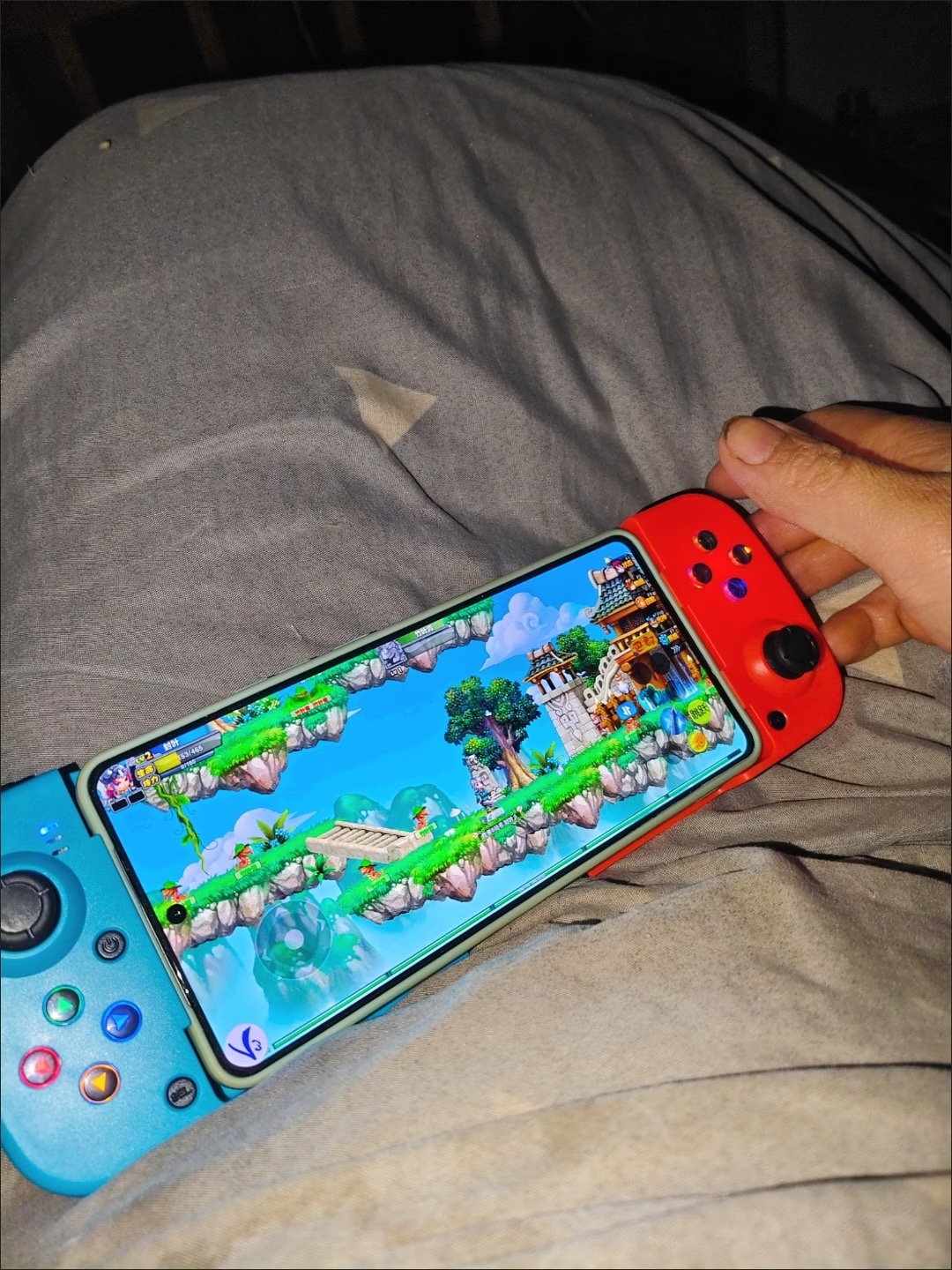 D3 확장형 모바일 게임패드 안드로이드 iOS 호환 블루투스 무선 게임 컨트롤러 범용 게이밍 조이스틱 photo review